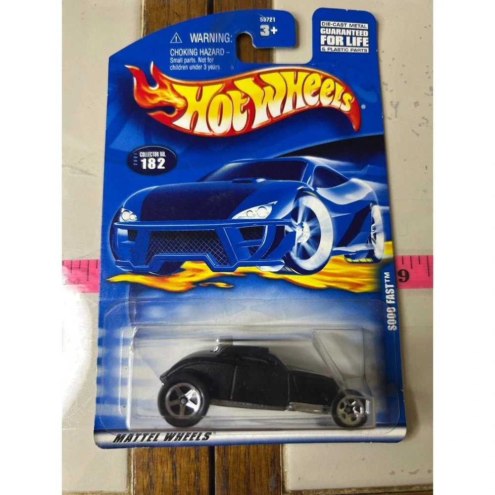 Hot Wheels 2000 Sodo‎ Fast Black Diecast Metal Car Collector 182 Mattel